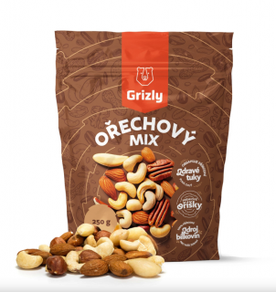 GRIZLY Orechový mix 250 g