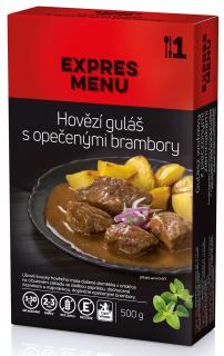 Hovädzí guláš so zemiakmi