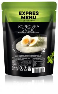 Kôprovka s vajcami