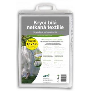 Krycia netkaná textília biela 1,6 x 5 m