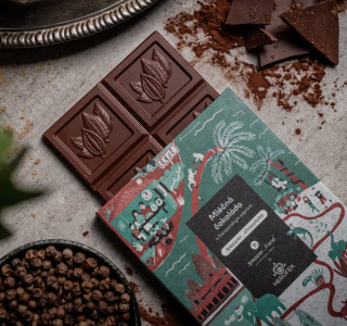 Mliečna čokoláda s Kampotským korením - .pepper..chocolate (50g)