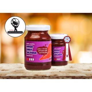 Naga Bhut Jolokia  - Švestková chilli omáčka 200 ml Pálíto