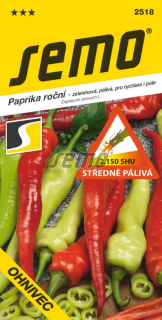 Paprika pálivá - Ohnivec 0,6g /SHU 2 150/