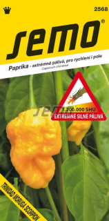 Paprika pálivá - Trinidad Moruga Scorpion Yellow 10s /SHU 1 200 000/