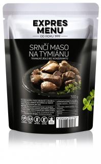 Srnčie mäso na tymiáne