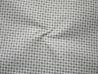 Bavlna biela  sivý kosoštvorec