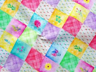 Bavlna farebná  patchwork  - Francúzsko