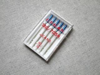 Ihly strojové ORGAN JEANS MIX  90 a 100