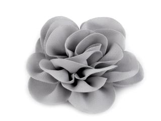 Kvet šifónový  sivý