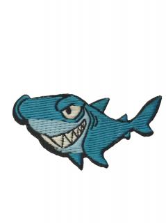 Nažehlovačka  modrý žralok