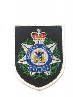 Nažehlovačka  NORFOLK ISLAND POLICE