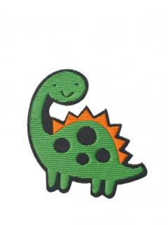Nažehlovačka  zelený dinosaurus