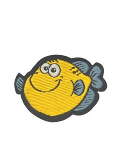 Nažehlovačka  žltá ryba