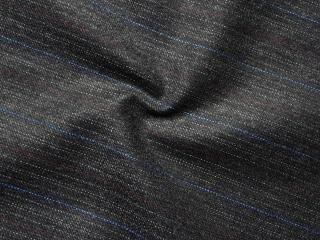 Oblekovka s vlnou čierna  farebný pásik  - talianska kolekcia