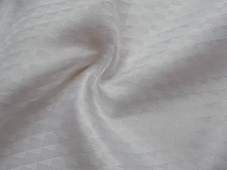 Podšívka Tivoli biela  geometrický vzor  - talianska kolekcia