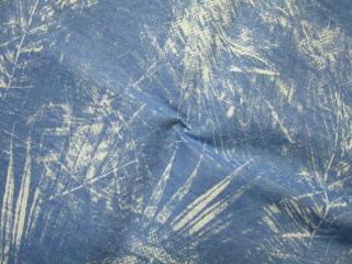 Riflovina modrá  maslové listy