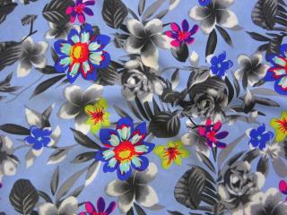 Šatovka modrá  farebné kvety  