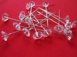 Špendlík ozdobný  diamant  II. - 55 mm