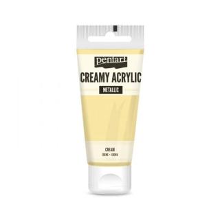 Akrylová farba krémová, krémová, 60 ml