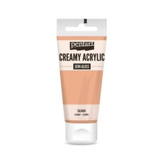 Akrylová farba krémová, lososová, 60 ml