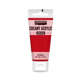 Akrylová farba krémová,rúžová, 60 ml