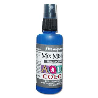 Aquacolor spray, dúhová svetlomodrá