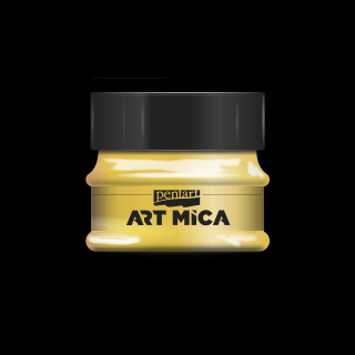 Art Mica prášok, žltá, 9 g, Pentart
