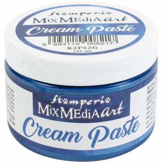 Cream paste, metalická modrá 150 ml