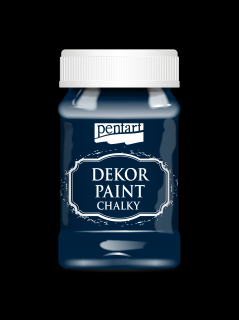 Dekor kriedová vintage farba, námornícka, 100 ml