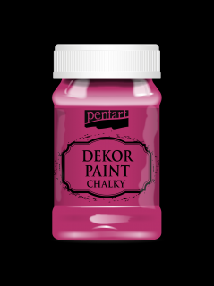 Dekor kriedová vintage farba, pink, 100 ml