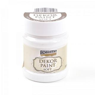 Dekor Paint Soft kriedová vintage farba  biela, 230 ml