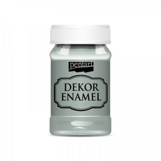 Dekoračný smalt, olivovo zelená, 100 ml