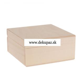 Drevená krabica na CD (S1222)
