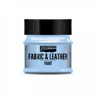 Farba na textil a kožu, nebeská, 50 ml, PENTART