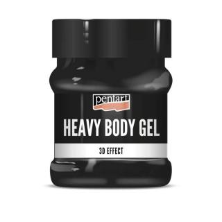 Heavy body gel, čierny, 230 ml, Pentart