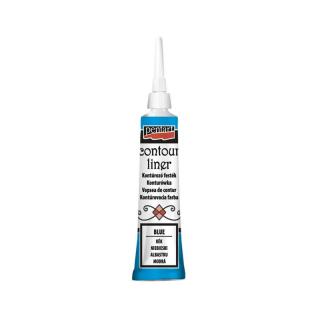 Kontúrovacia farba, modrá, 20 ml