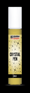Krištáľové pero, zlatá, 30 ml