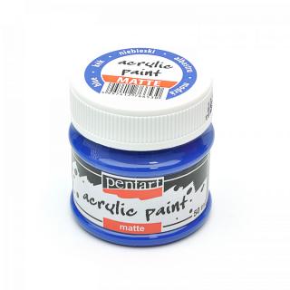 Matná akrylová farba PENTART 50 ml  modrá