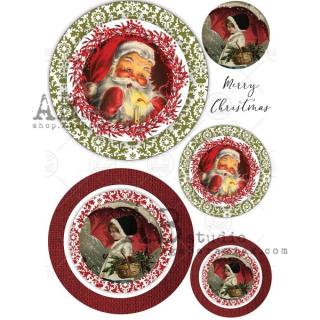 Ryžový papier na decoupage AB437