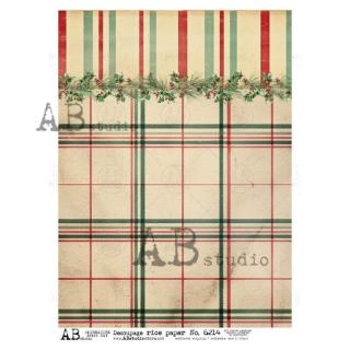 Ryžový papier na decoupage AB6214