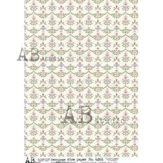 Ryžový papier na decoupage AB6381