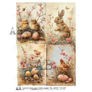 Ryžový papier na decoupage AB6404