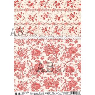 Ryžový papier na decoupage AB841