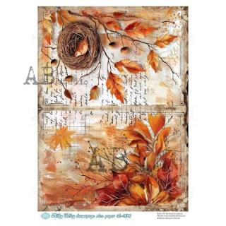 Ryžový papier na decoupage MV376