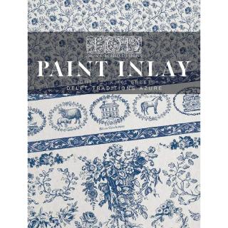 Transfer DELFT TRADITIONS AZURE Paint Inlay