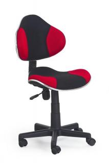 Kancelárska stolička FLASH čierna a červená