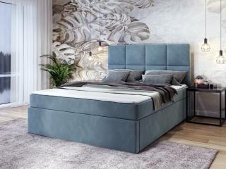 Kontinentálna posteľ WENDY s matracom a úložným priestorom Farba: Zelená, Veľkosť: 180 x 200 cm