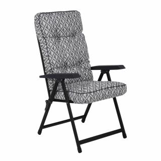 Polohovacie záhradné kreslo Lena Black Edition H039-06PB PATIO