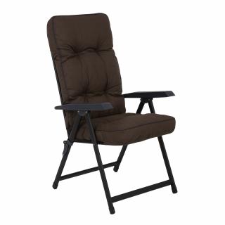 Polohovacie záhradné kreslo Lena Black Edition H047-04PB PATIO