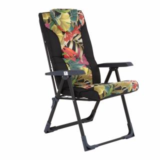 Polohovacie záhradné kreslo Mijas Black Edition L150-23IB PATIO